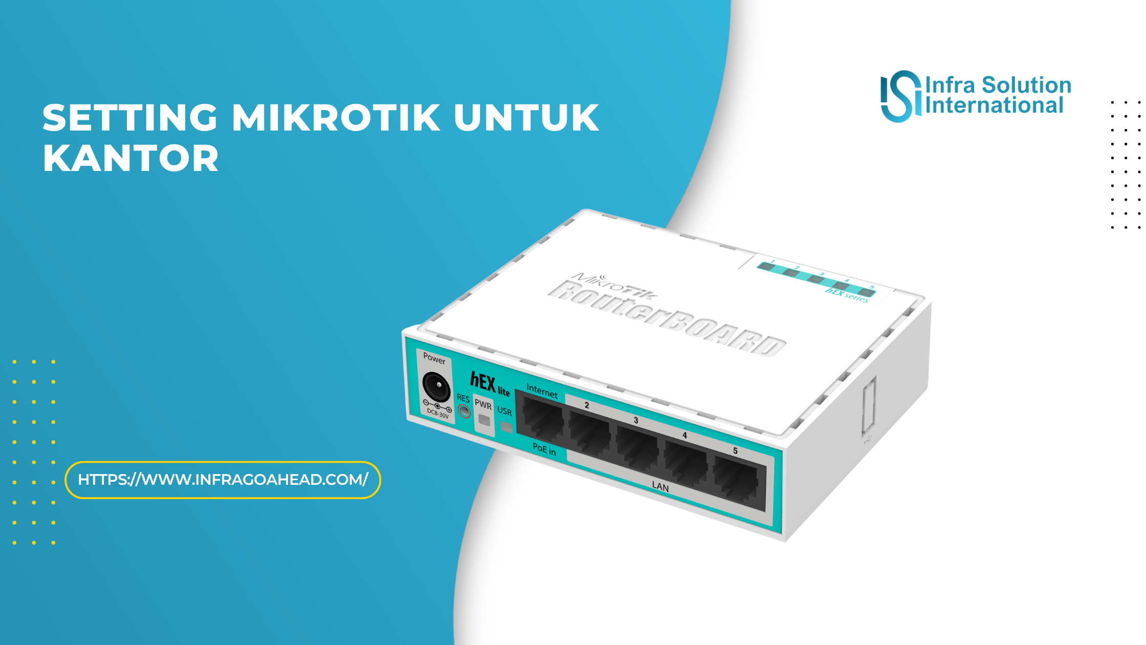 Setting MikroTik untuk Kantor