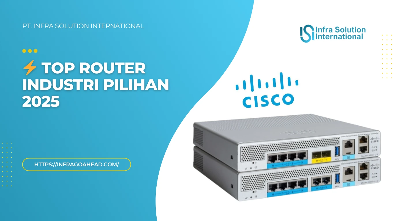 8 Merek Router Industri Terbaik untuk Perusahaan di Indonesia - PT Infra Solution International