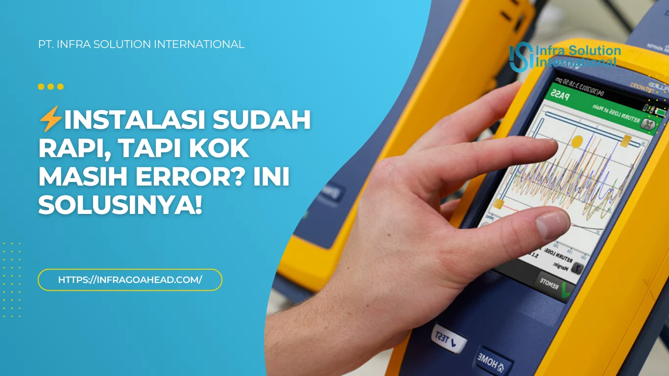 Butuh jasa test Fluke di Denpasar? Kami siap bantu dengan pengalaman luas di proyek besar. Solusi cepat dan akurat untuk kebutuhan jaringan Anda.