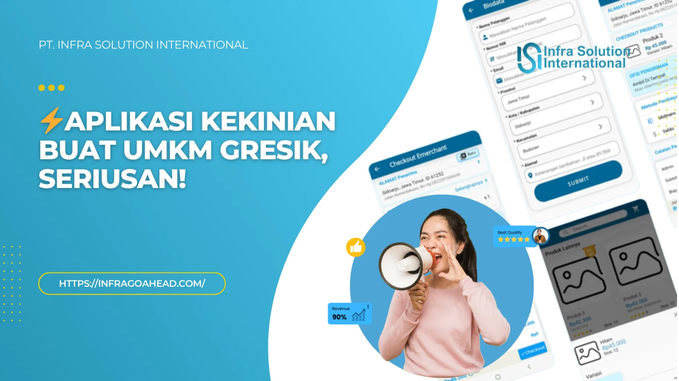 Pembuatan Aplikasi Mobile & WEB di Gresik, Pilihan Tepat UMKM!
