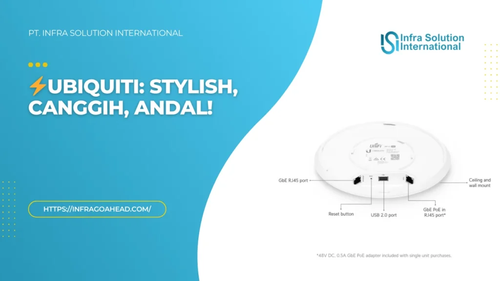 Konfigurasi Router Ubiquiti: Stylish dan Canggih - PT Infra Solution International