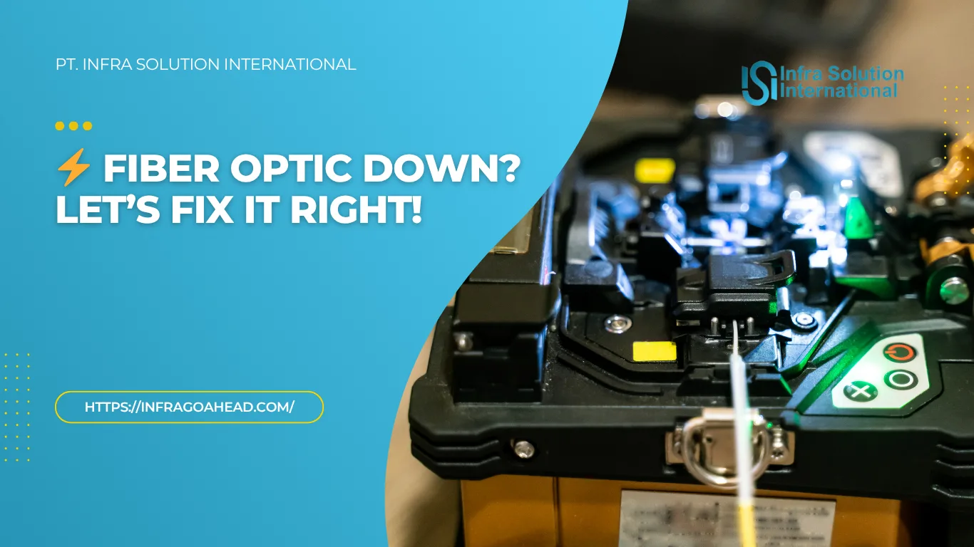 Splicing Fiber Optik Presisi Jakarta