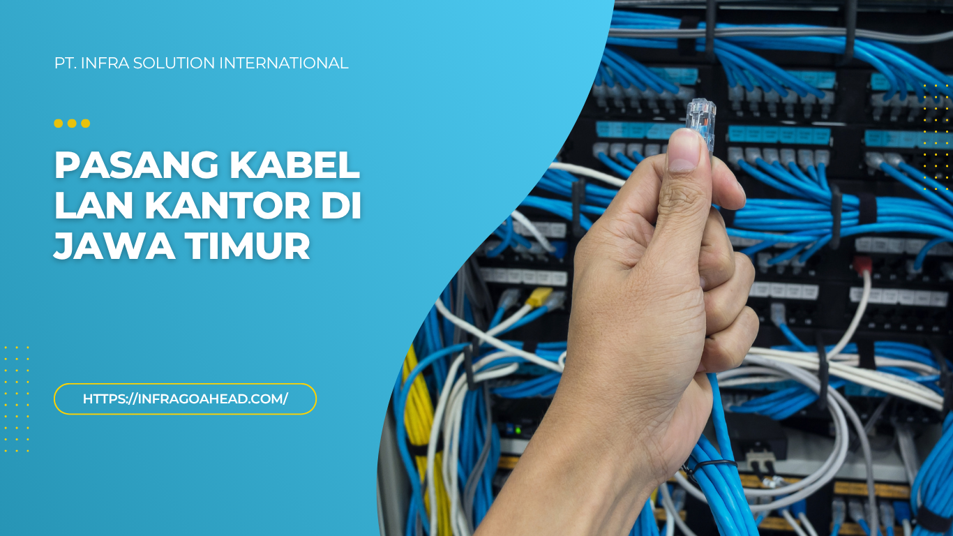 Pasang Kabel LAN Kantor di Jawa Timur