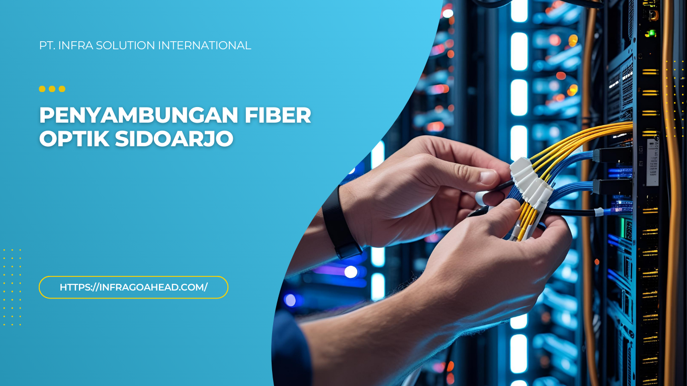 Penyambungan Fiber Optik Sidoarjo - PT infra solution international