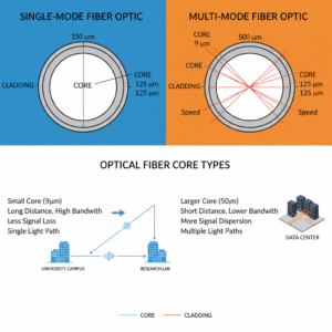 Jenis Kabel Fiber untuk Backbone